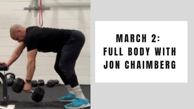 Full Body Strength & Conditioning- Ma...