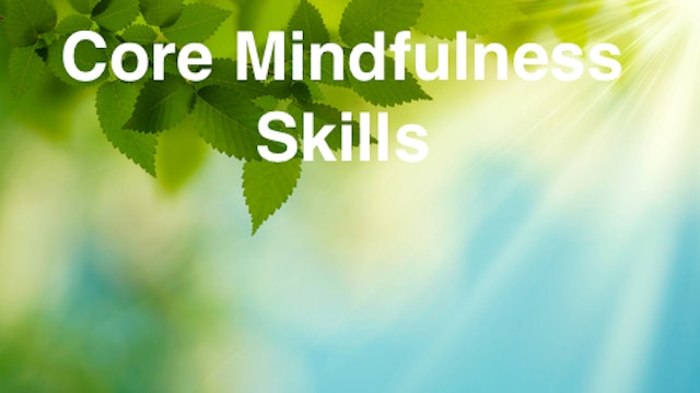 Core Mindfulness Skills