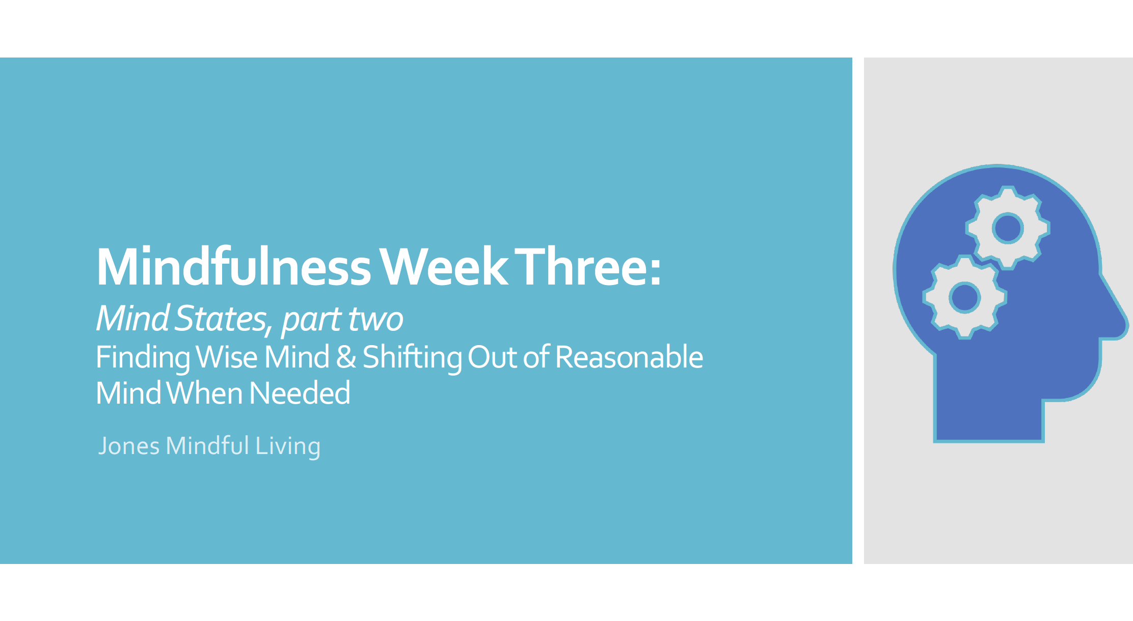 Mindfulness Week 3: Mind States Part 2 PDF