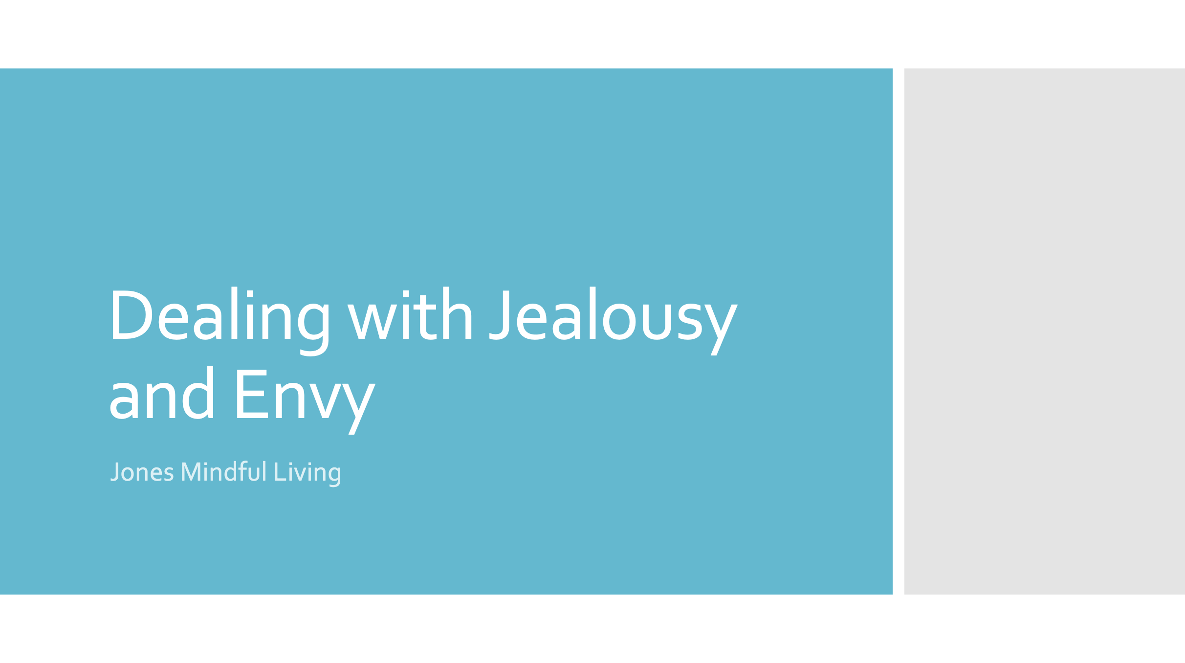 Jealousy and Envy PDF