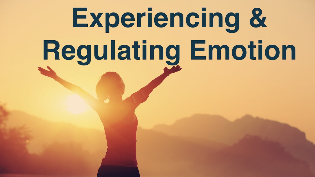 Experiencing & Regulating your Emotions