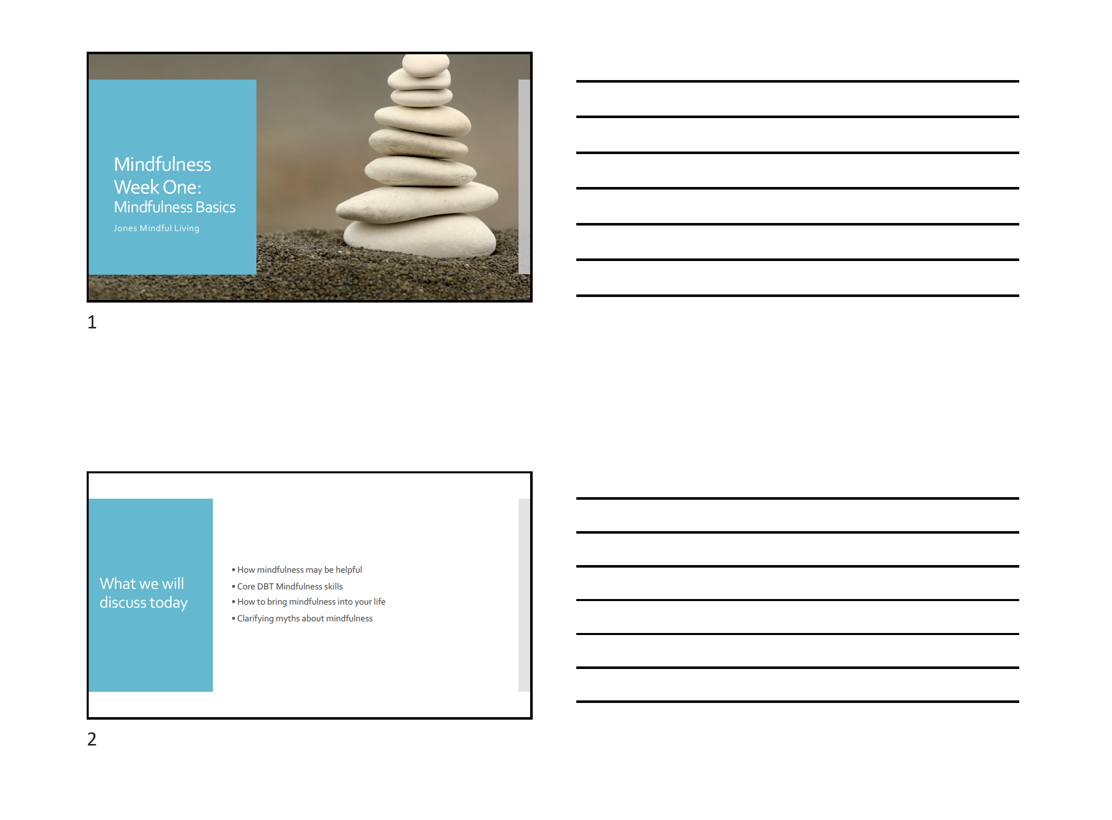 Mindfulness Week (3 slides per page PDF)