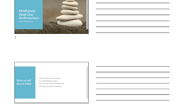 Mindfulness Week (3 slides per page PDF)