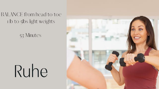 Balance from Head to Toe