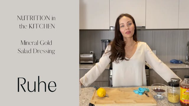Mineral Gold Salad Dressing