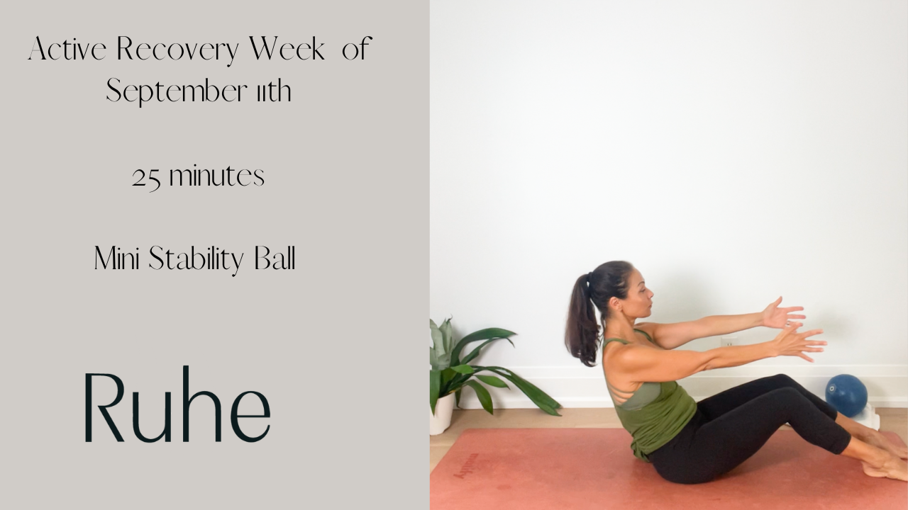Active Recovery Week of September 11 