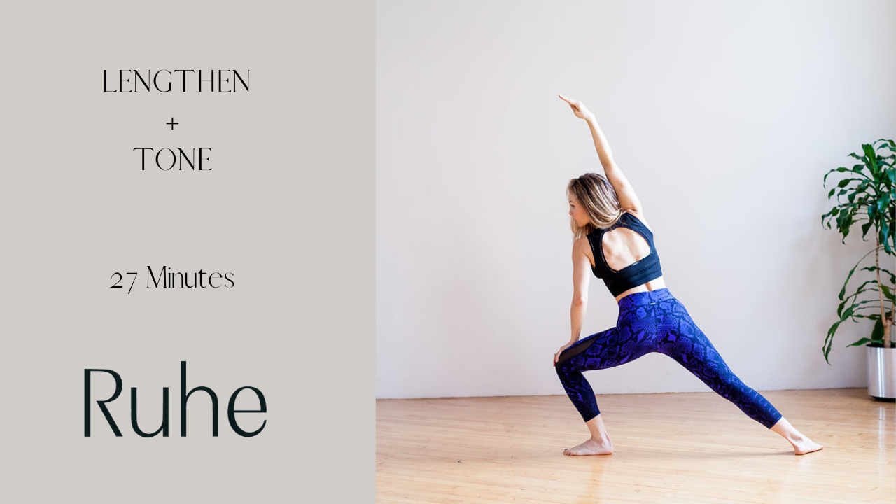 Lengthen and Tone with Bodyweight.