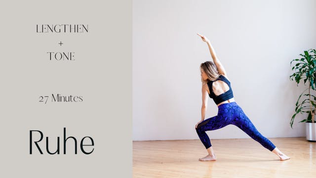 Lengthen and Tone with Bodyweight.