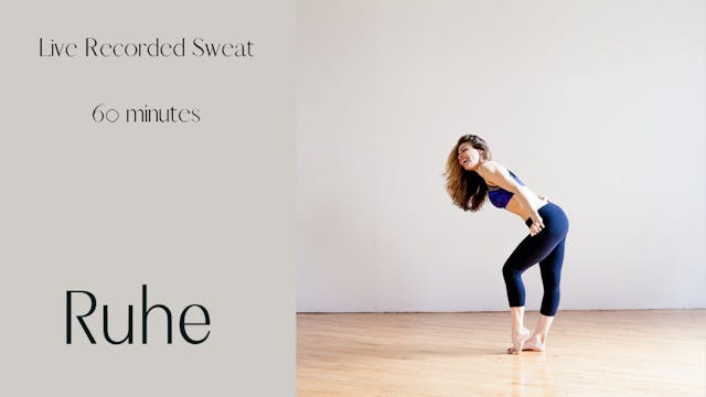 Sweat Live Recorded Class