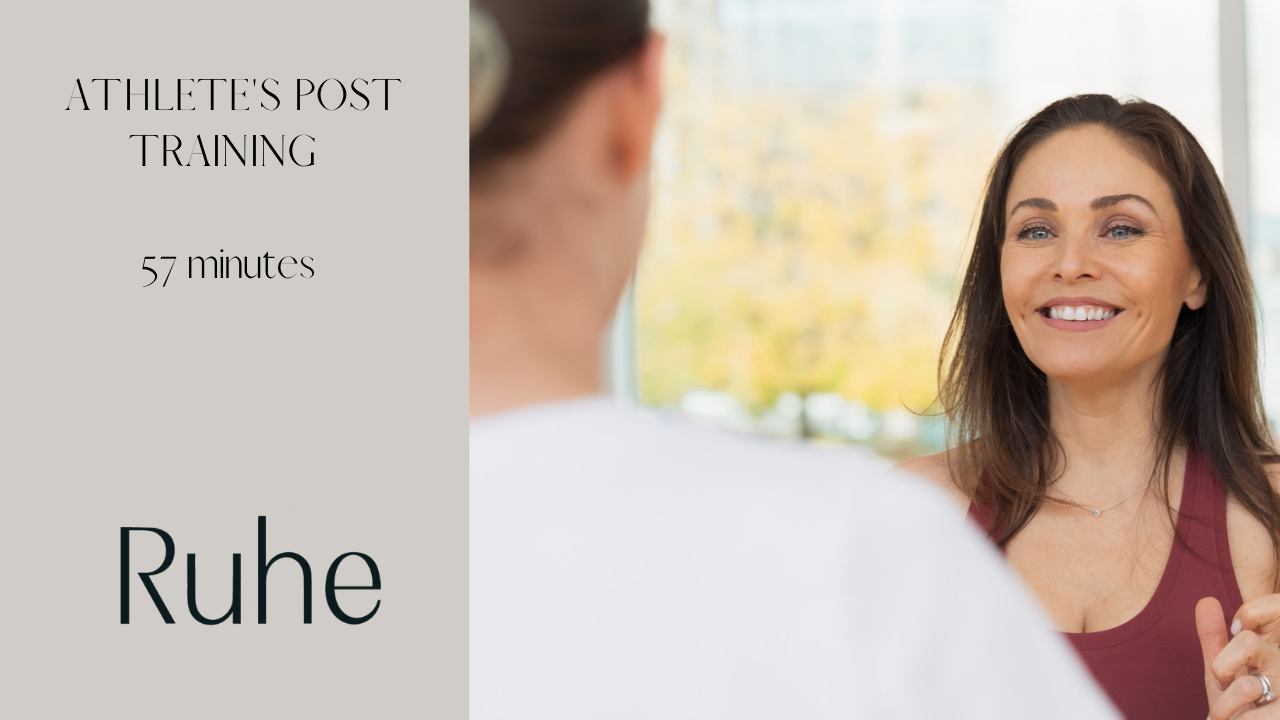 Athlete's Post Sport Workout