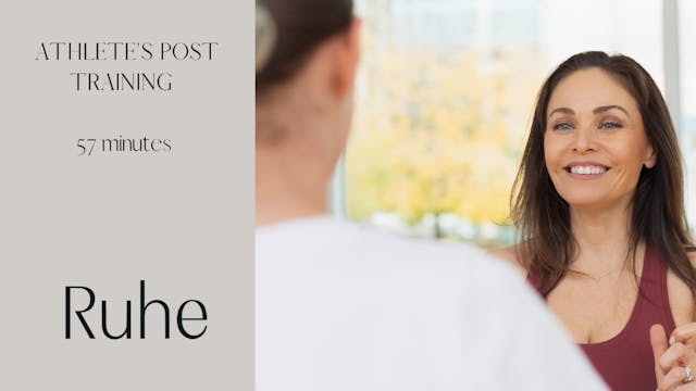 Athlete's Post Sport Workout