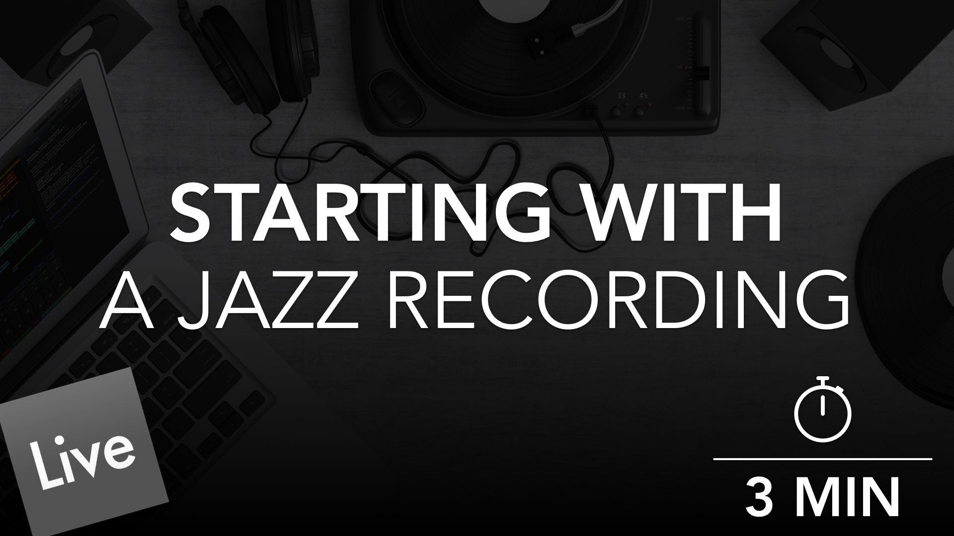 Starting With Jazz Recording Audio Stems