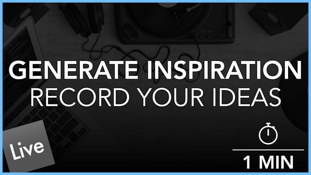 Record Your Ideas To Audio