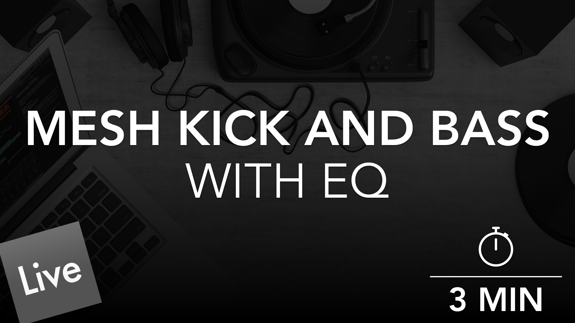 Mesh the kick and bass with FabFilter Pro-Q 3