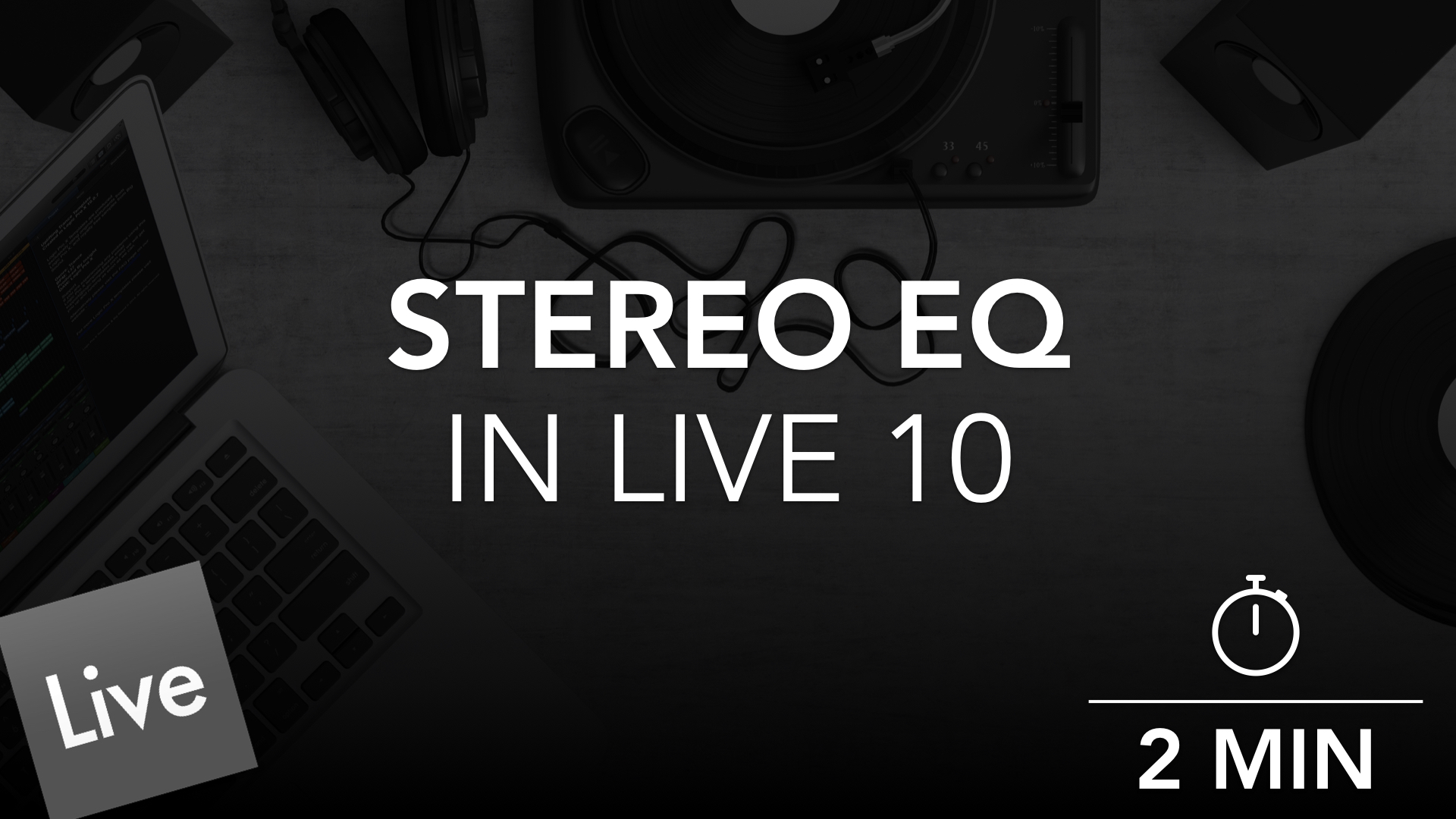 Remove Low End Rumble and Clean the Stereo Image with EQ Eight in Live 10