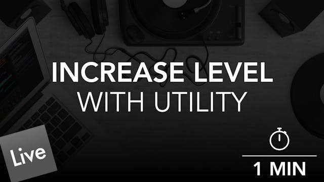 Increase Level With Utility