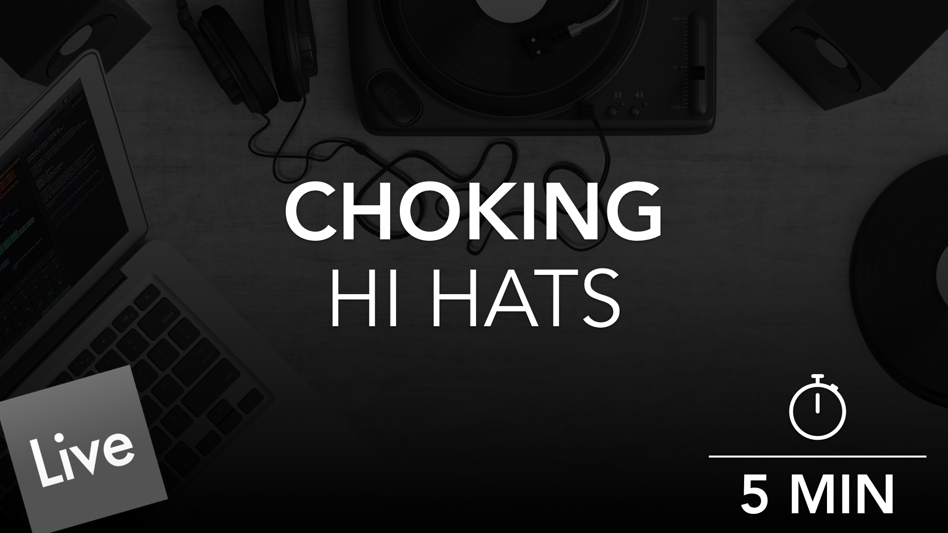 Separate Hi Hat Drum Rack Pads with Choke in Live 10