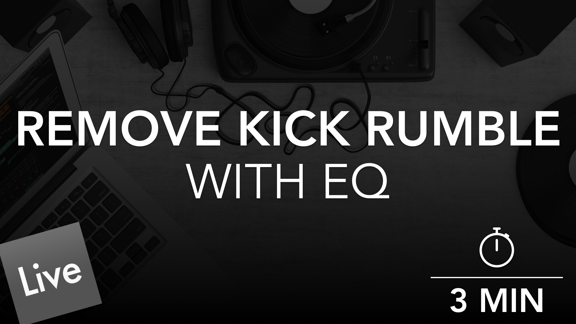 Remove Low End Kick Rumble with FabFilter Pro-Q 3