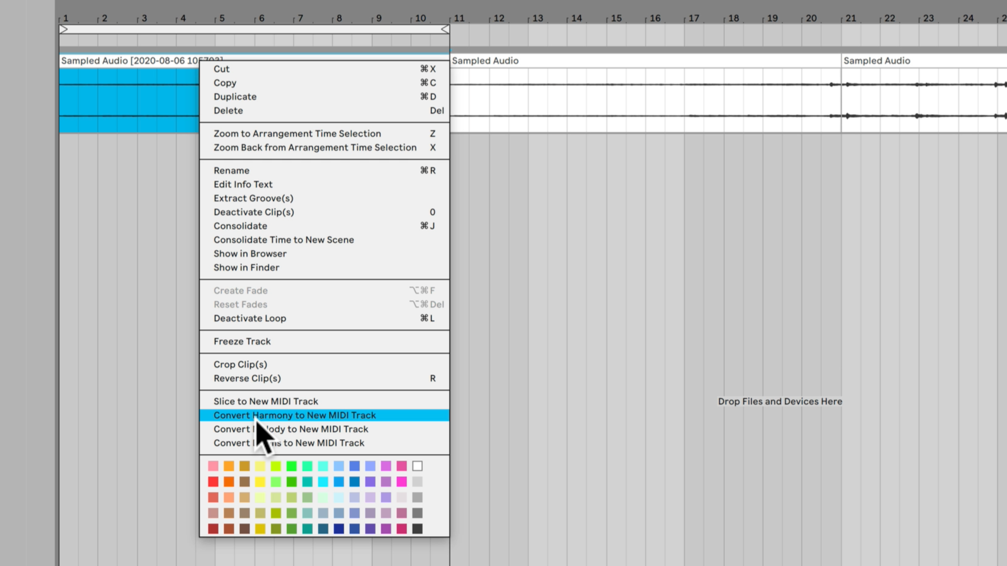 Composing with MIDI Conversion