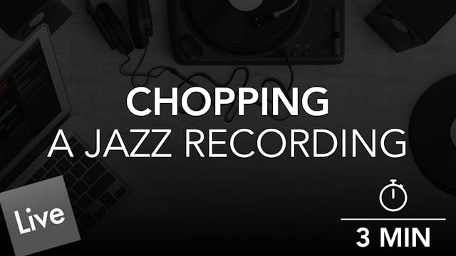 Chopping The Jazz Arrangement