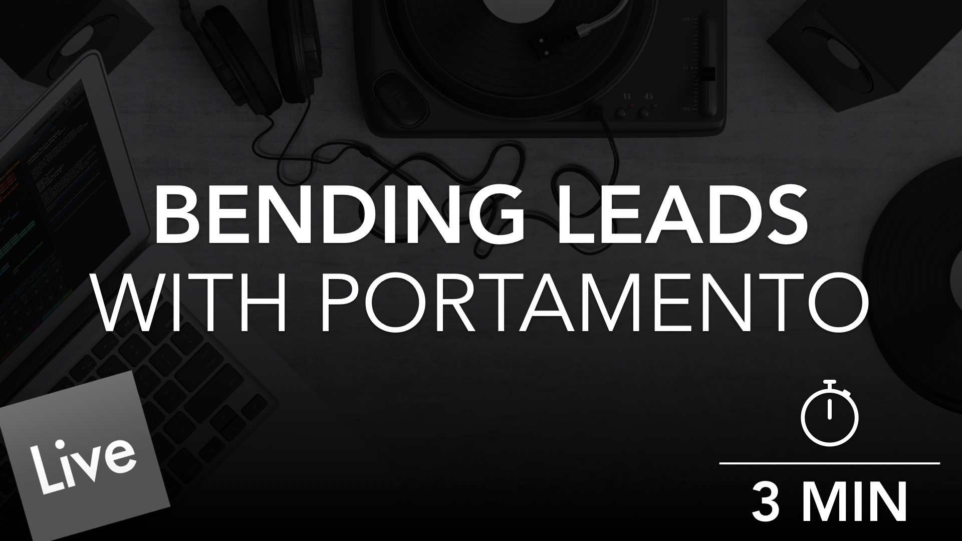 Clean Up the Lead with Portamento Automation