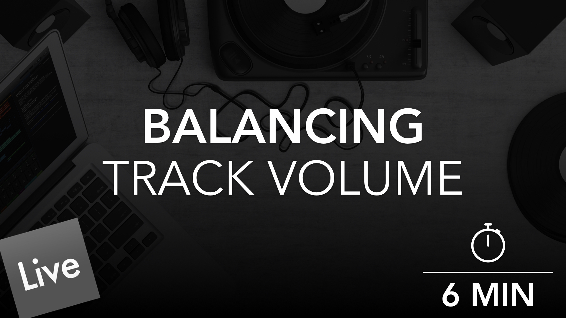 Track Volume and Level Balancing