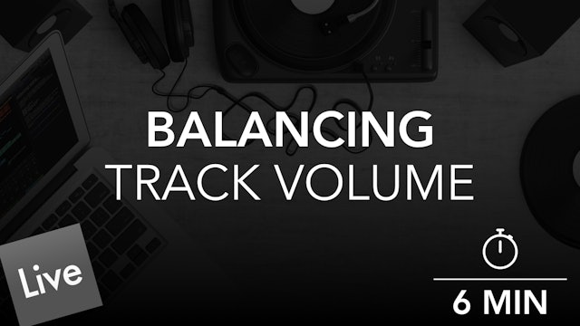 Track Volume and Level Balancing