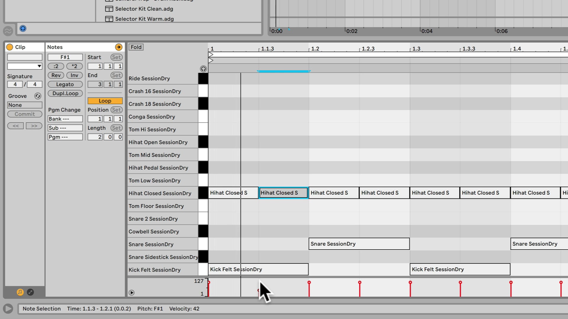 2-1. Introduction to the Live 10 MIDI Editor