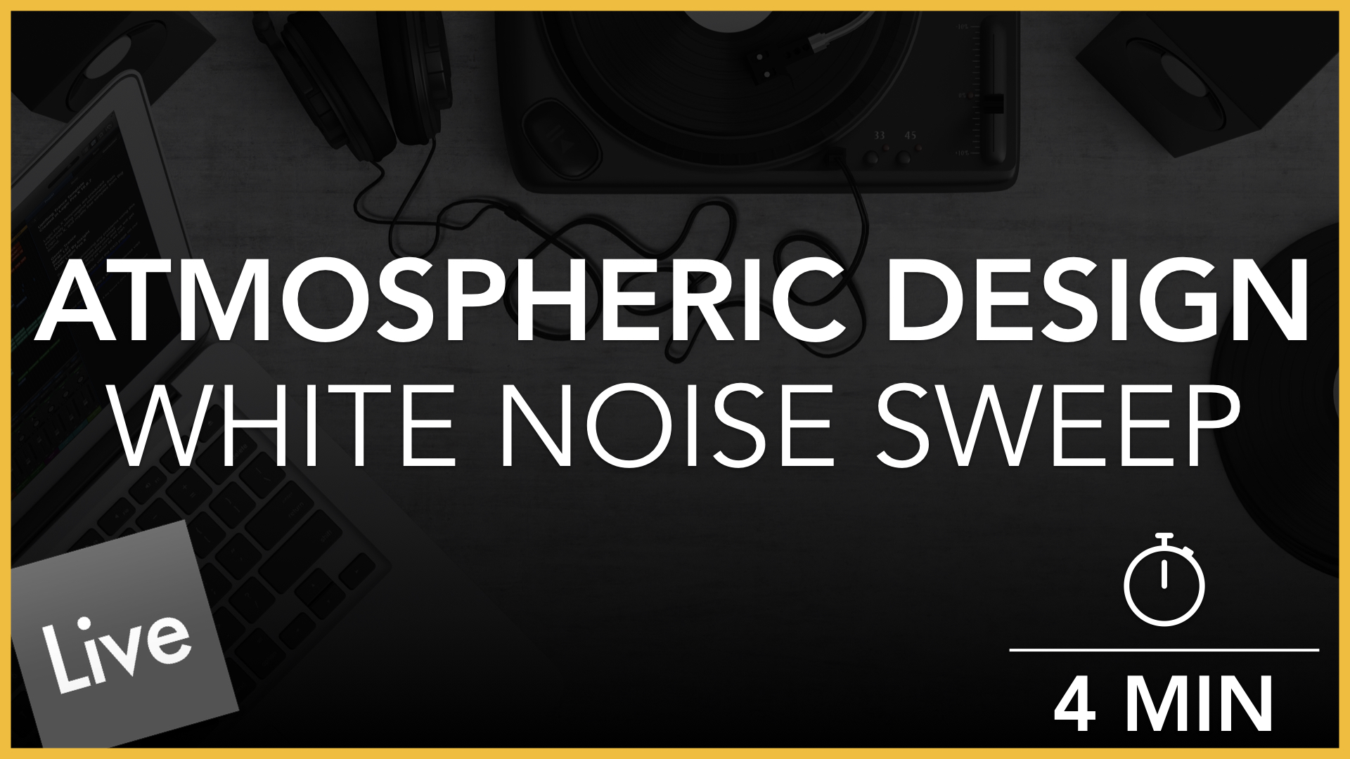 White Noise Sweep With Operator in Live 10