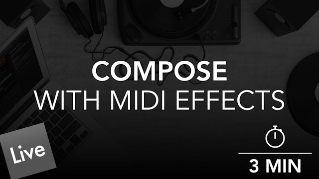 Compose new lead melodies with MIDI Pitch Transposition
