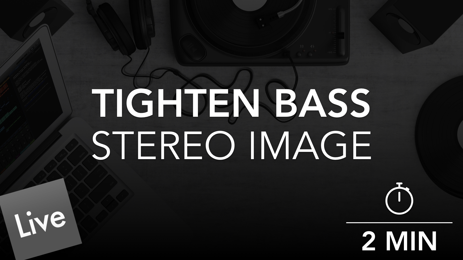 Tighten the Stereo image of the Bass with Ozone Imager