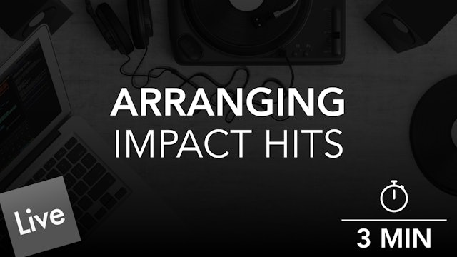 Arranging Impact Hits in Live 10