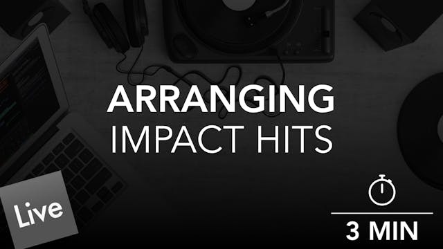 Arranging Impact Hits in Live 10