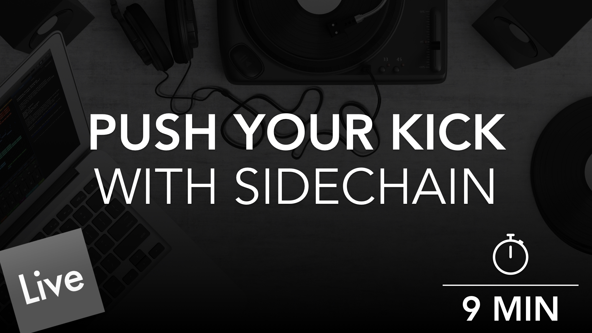 Push The Kick Through The mix with sidechain compression in Live 10