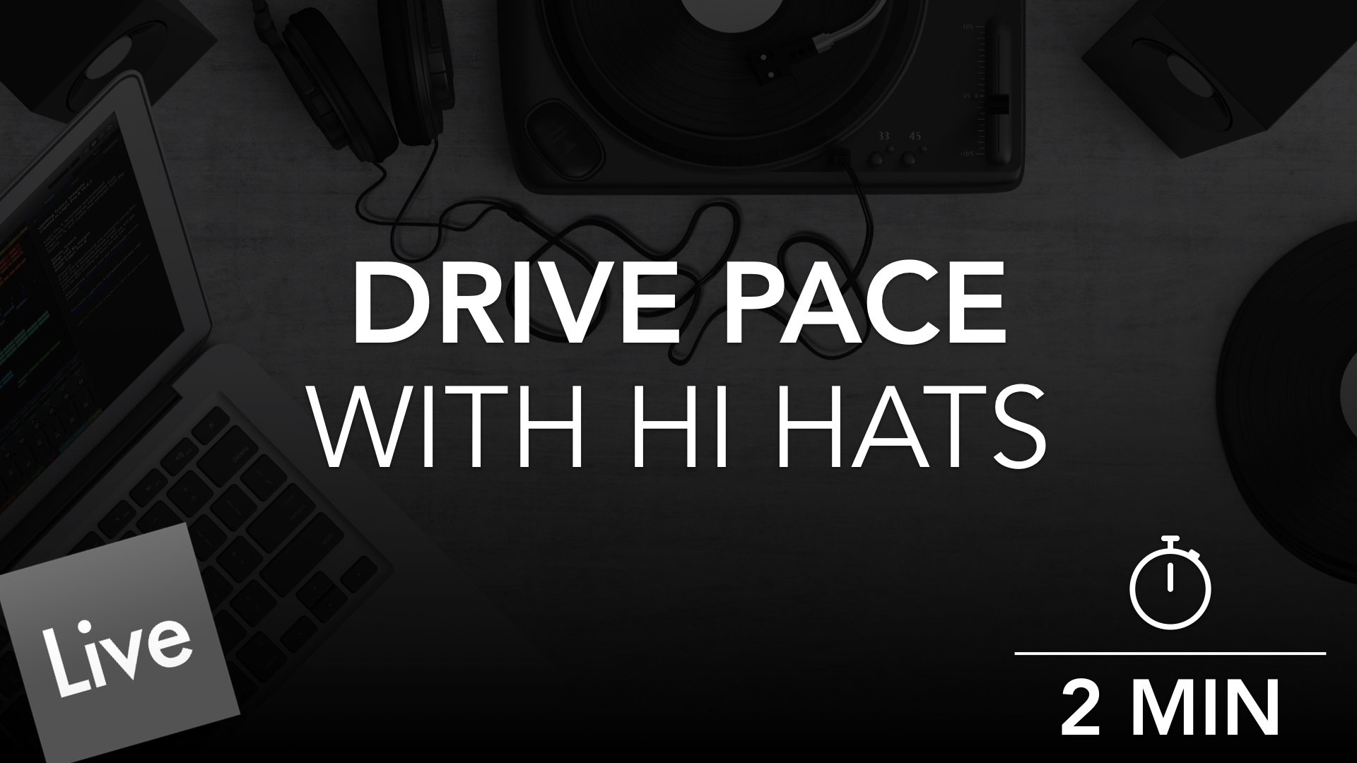 Drive The Pace With a Closed Hi Hat Pattern