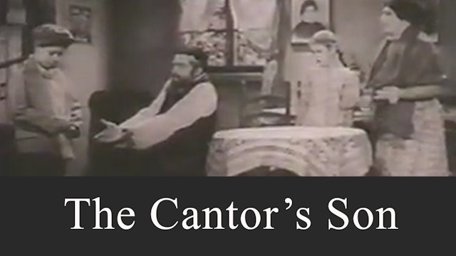 THE CANTOR'S SON (1937)