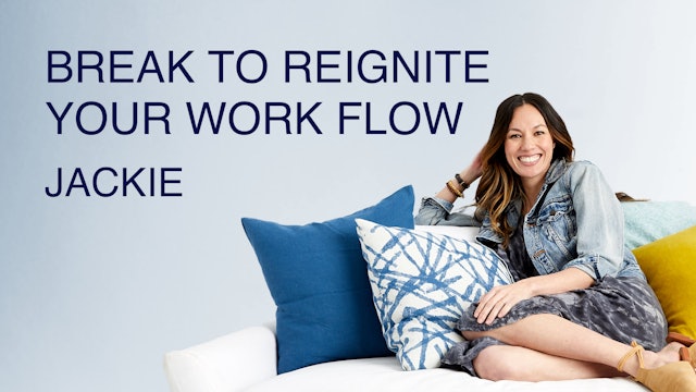 Break to Reignite Your Work Flow