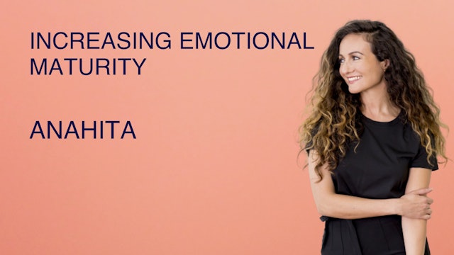 Increasing Emotional Maturity 