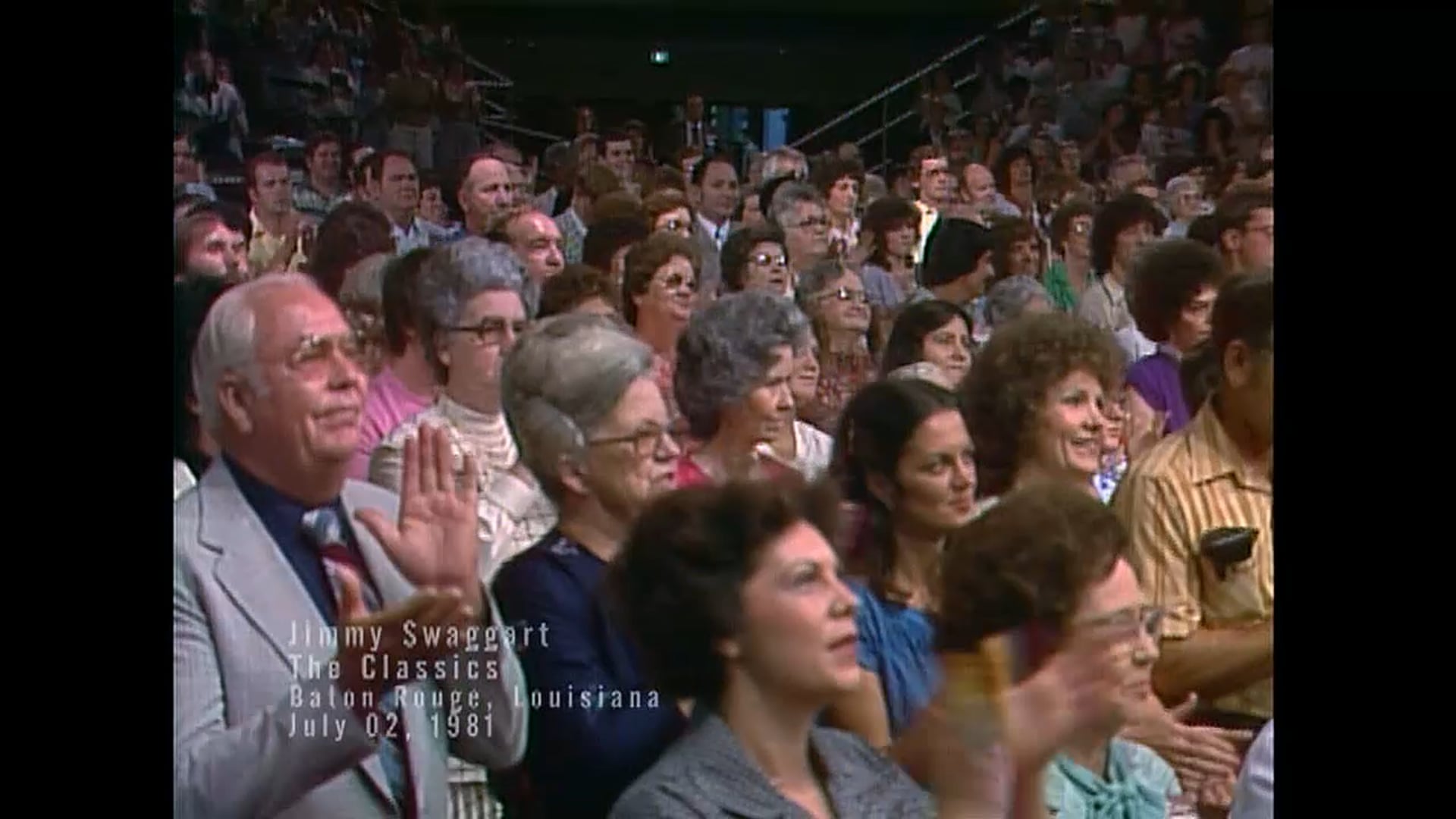 BATON ROUGE LOUISIANA - 07/02/1981 THURSDAY CRUSADE