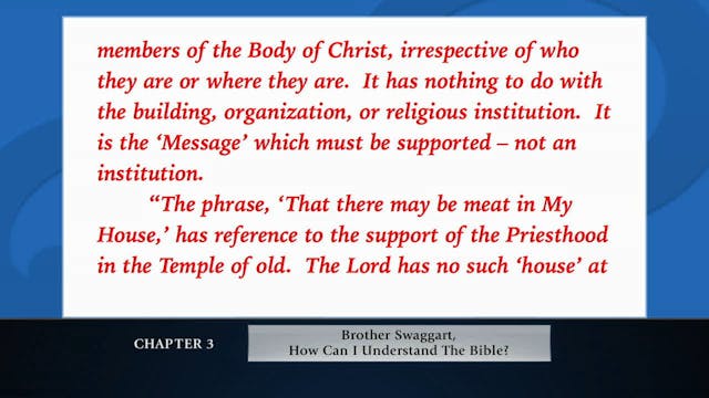 The Message Of The Cross - Feb. 14th,...