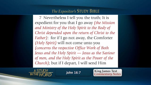 A Study in the Word - Feb. 4th, 2020