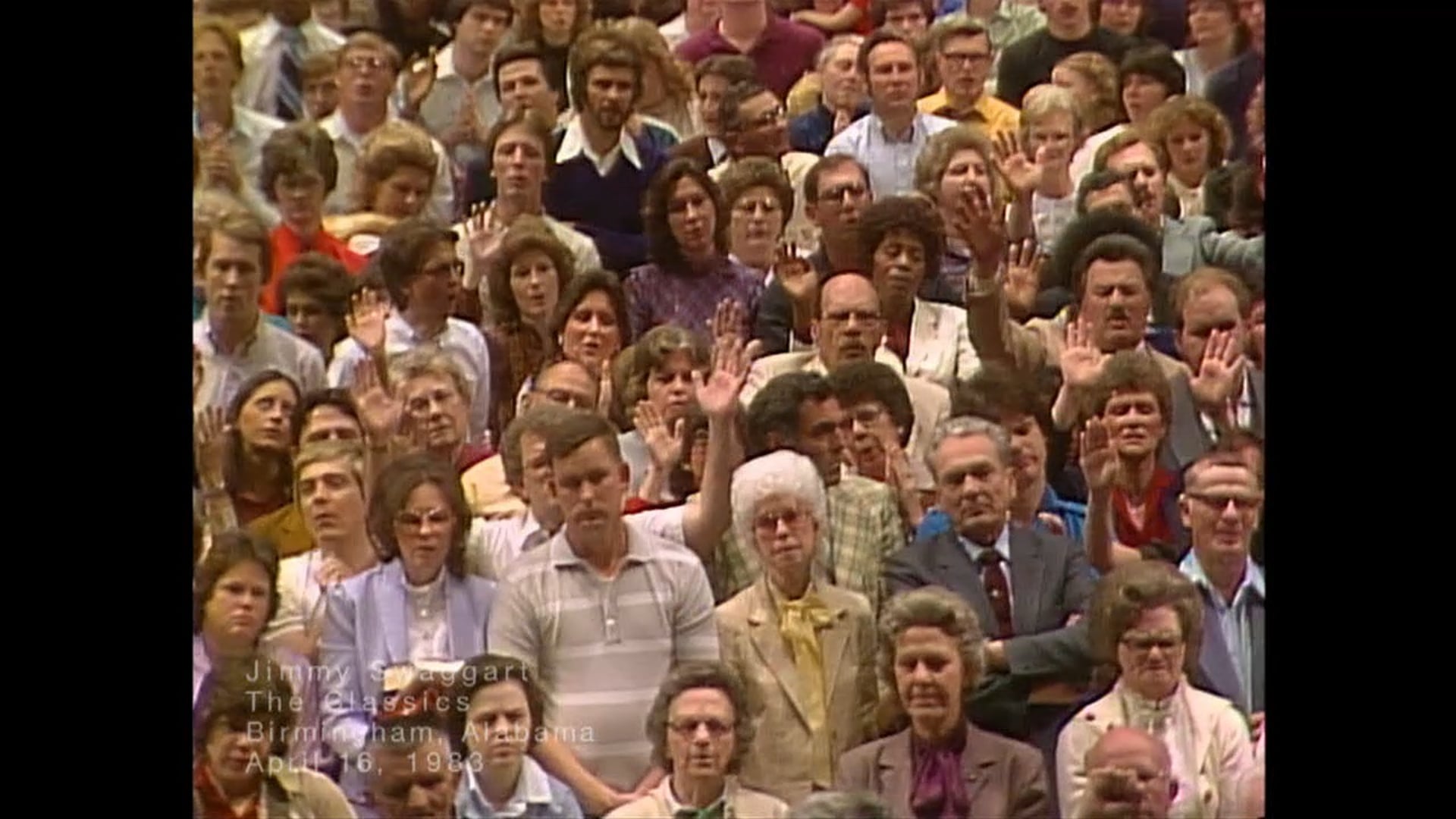 BIRMINGHAM ALABAMA - 04/16/1983 SATURDAY CRUSADE