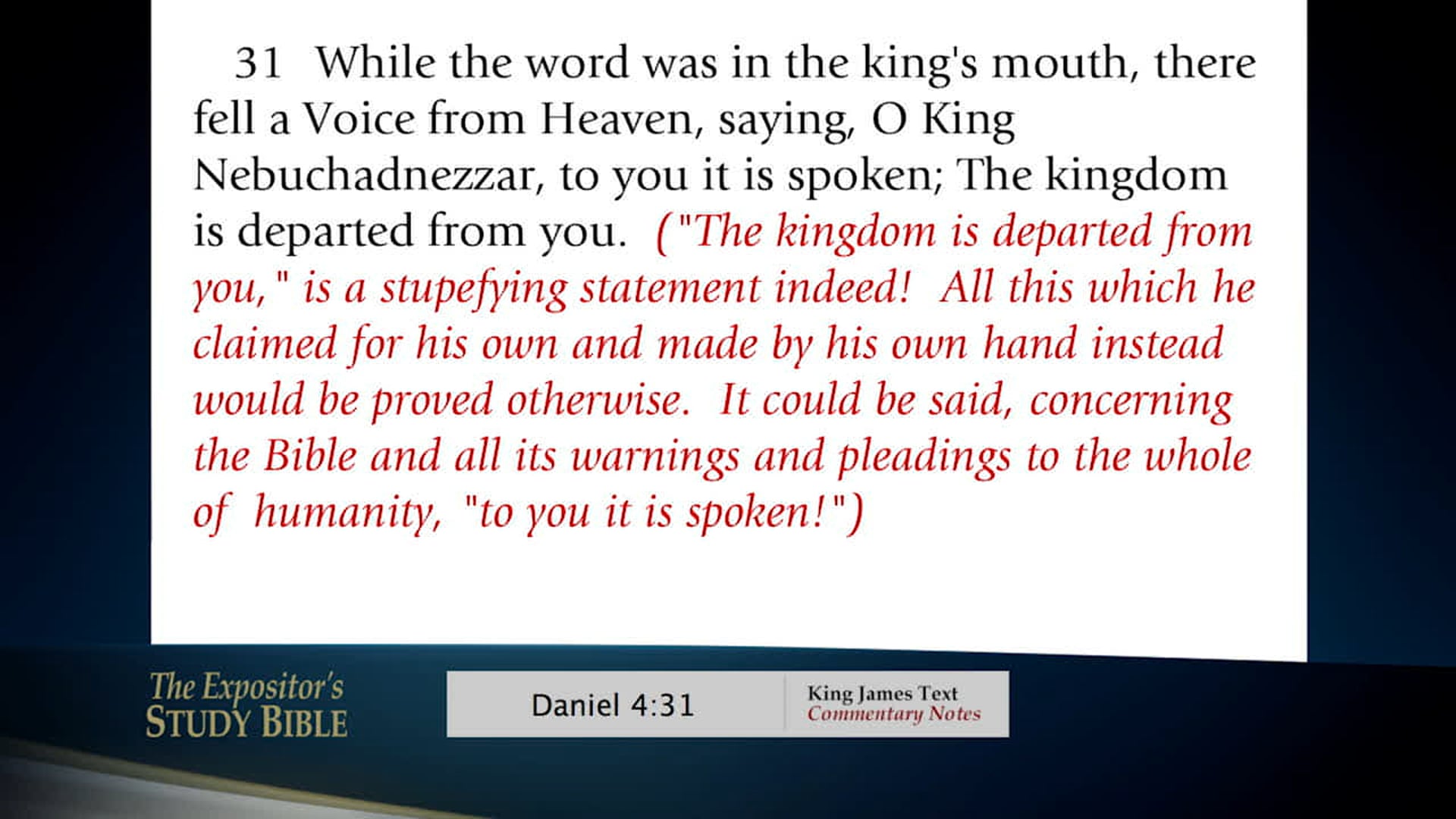 A Study In The Word - Dec. 31st, 2020