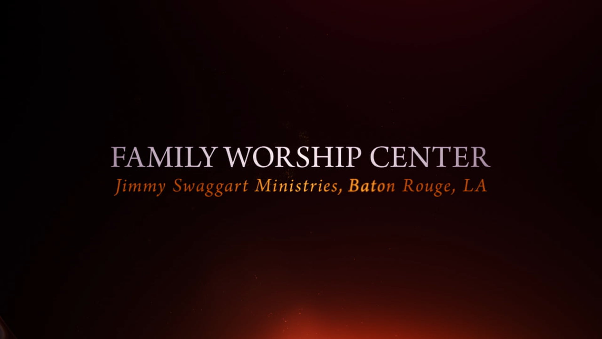 Sunday Morning Service - Aug. 1st, 2021