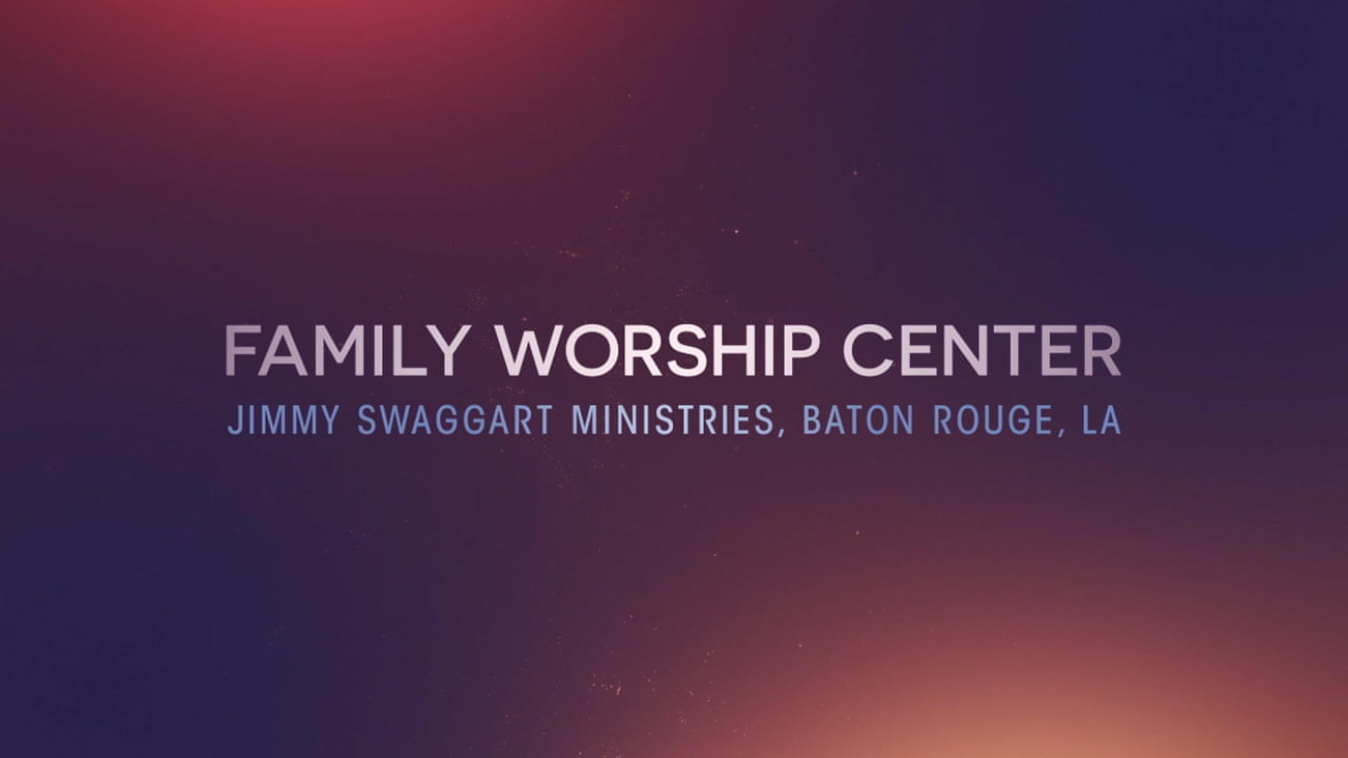 Wednesday Evening Service - Aug. 11th, 2021