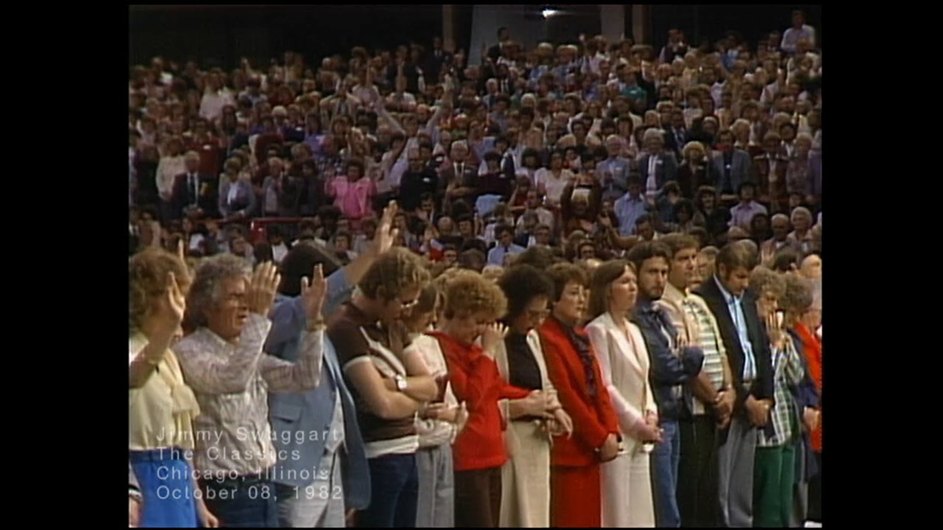 CHICAGO ILLINOIS - 10/08/1982 FRIDAY CRUSADE