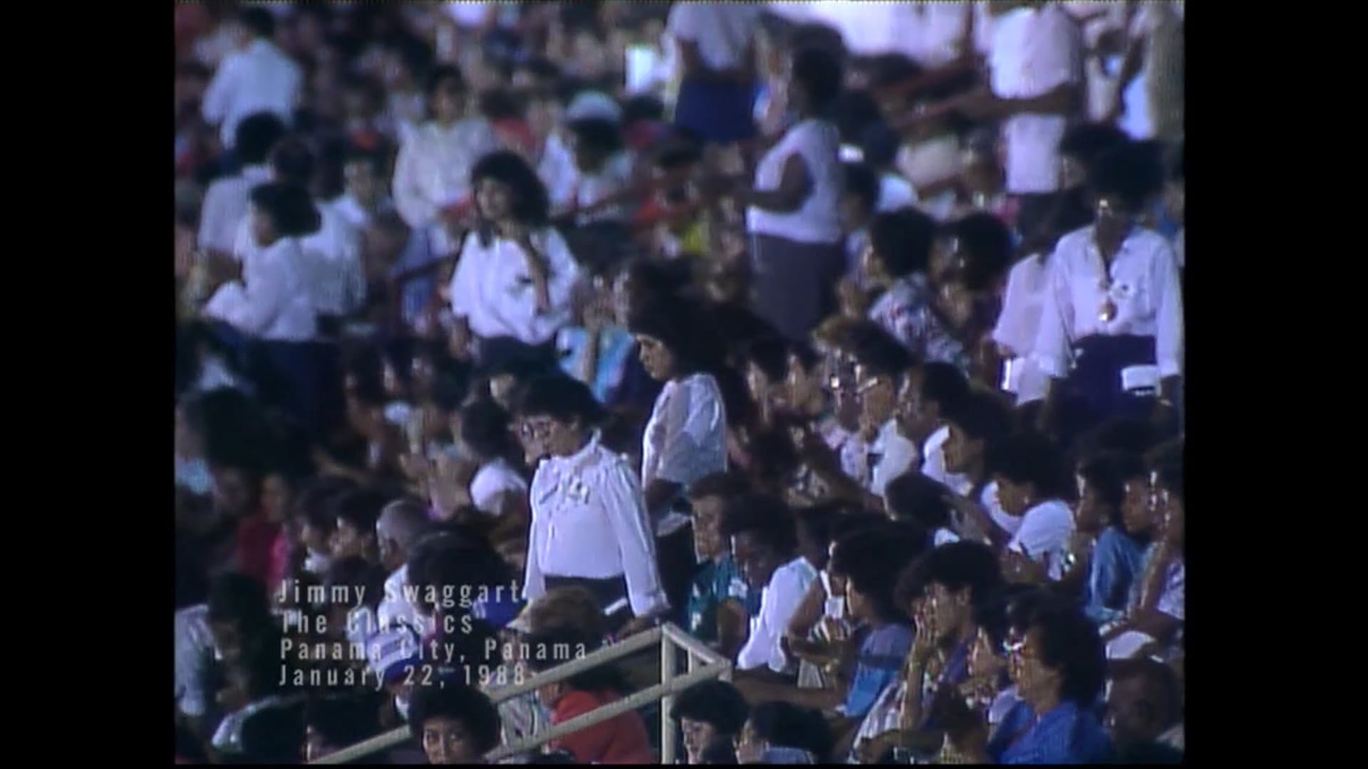 PANAMA CITY PANAMA - 01/22/1988 FRIDAY CRUSADE