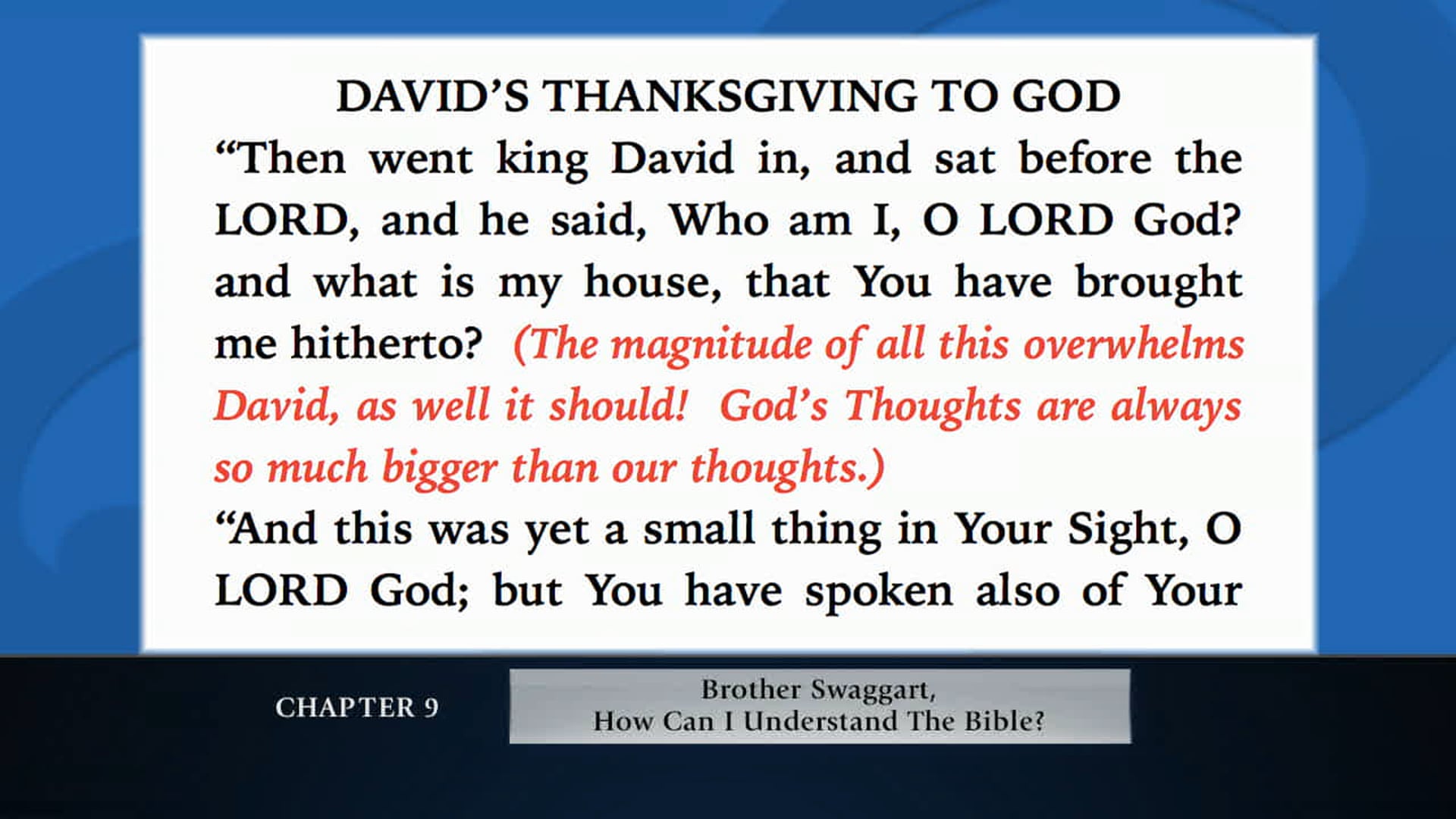 The Message Of The Cross - Dec. 2nd, 2020