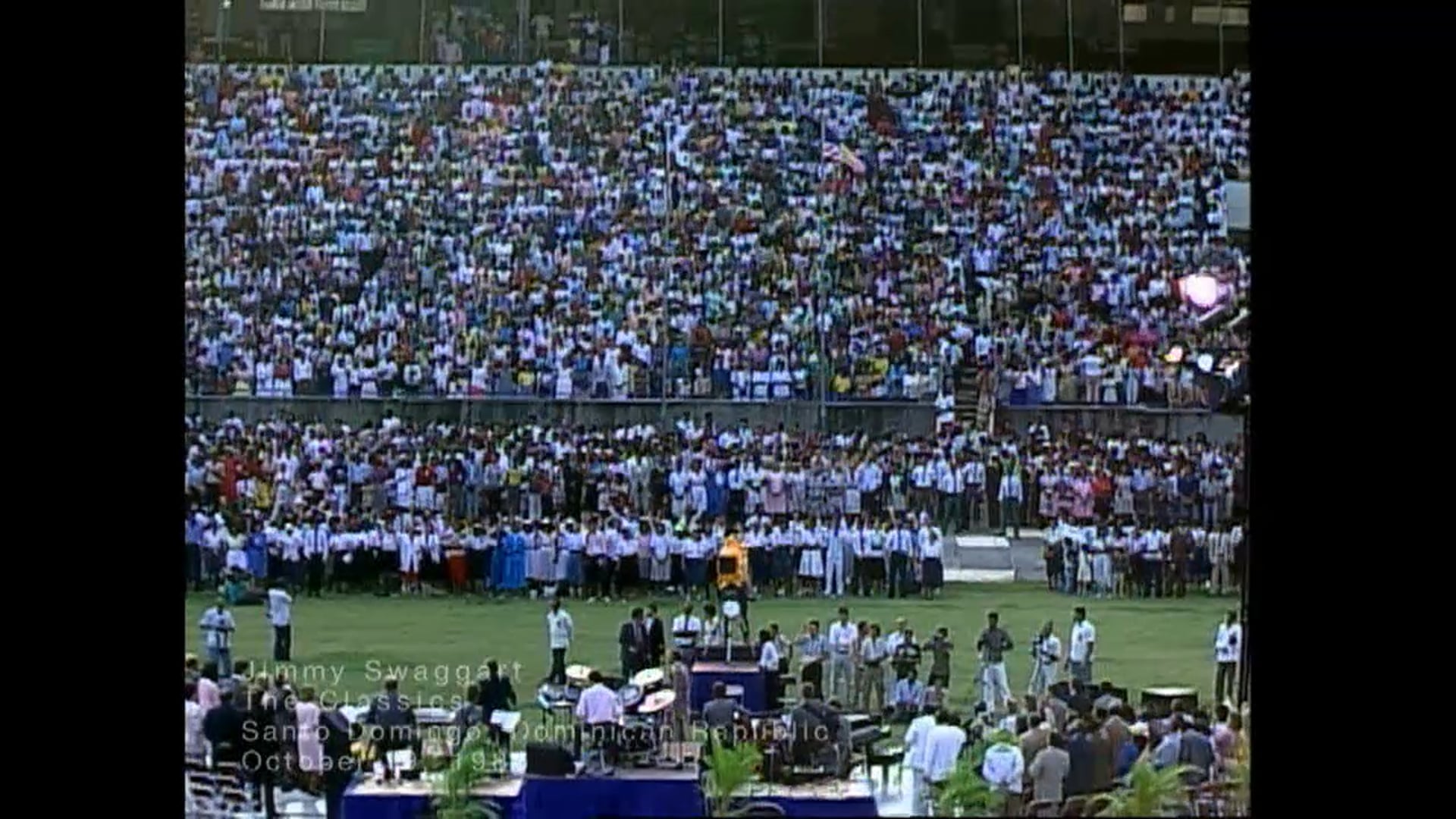 SANTO DOMINGO DOMINICAN REPUBLIC - 10/19/1986 SUNDAY CRUSADE