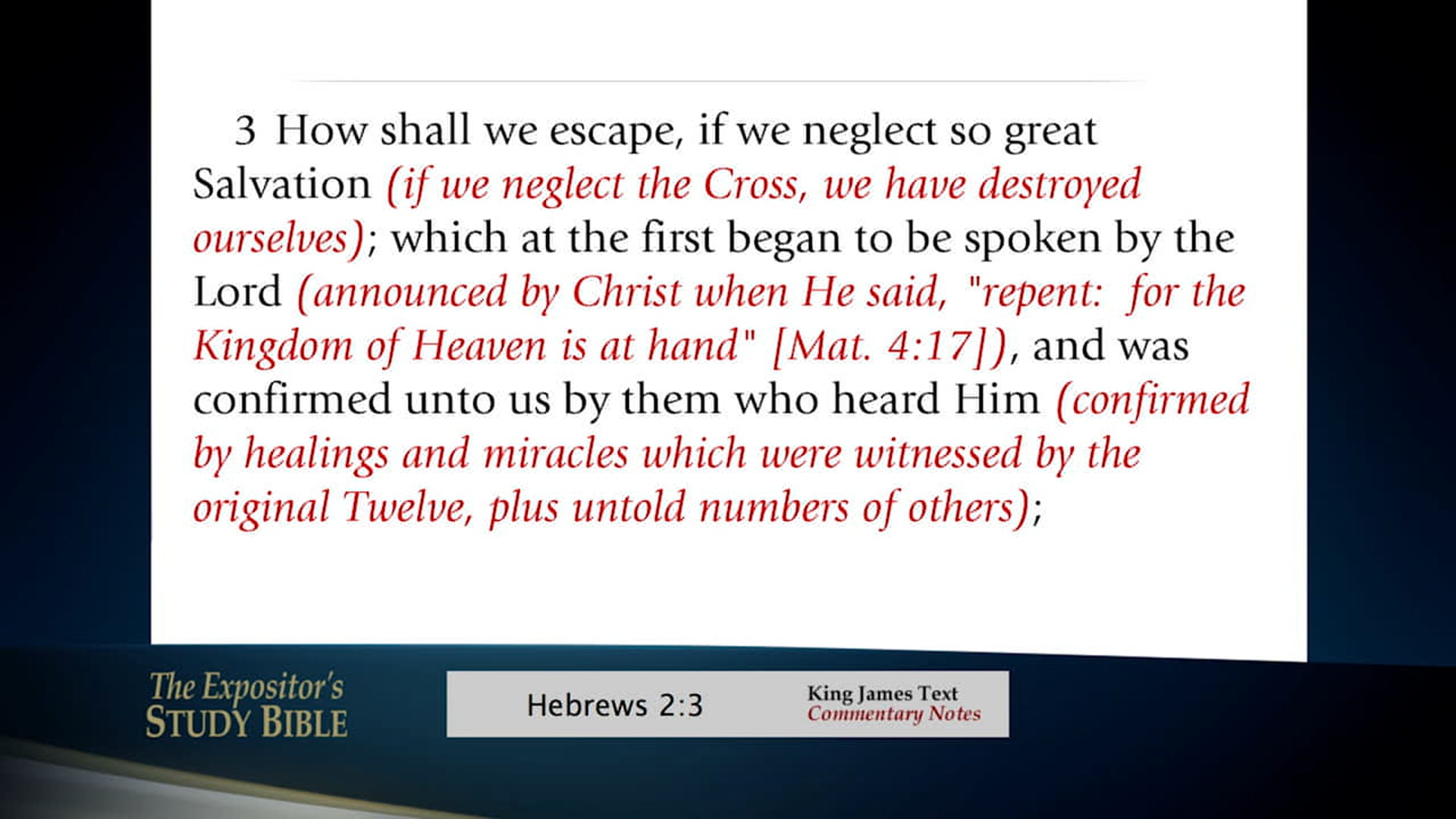 A Study In The Word - May 5th, 2021